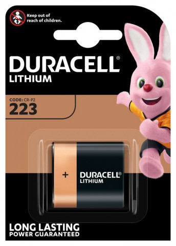 Baterija Duracell CRP2 (CR-P2, DL223A) 6V
